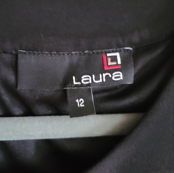 Black Laura Evening Gown - Picture 7 of 7